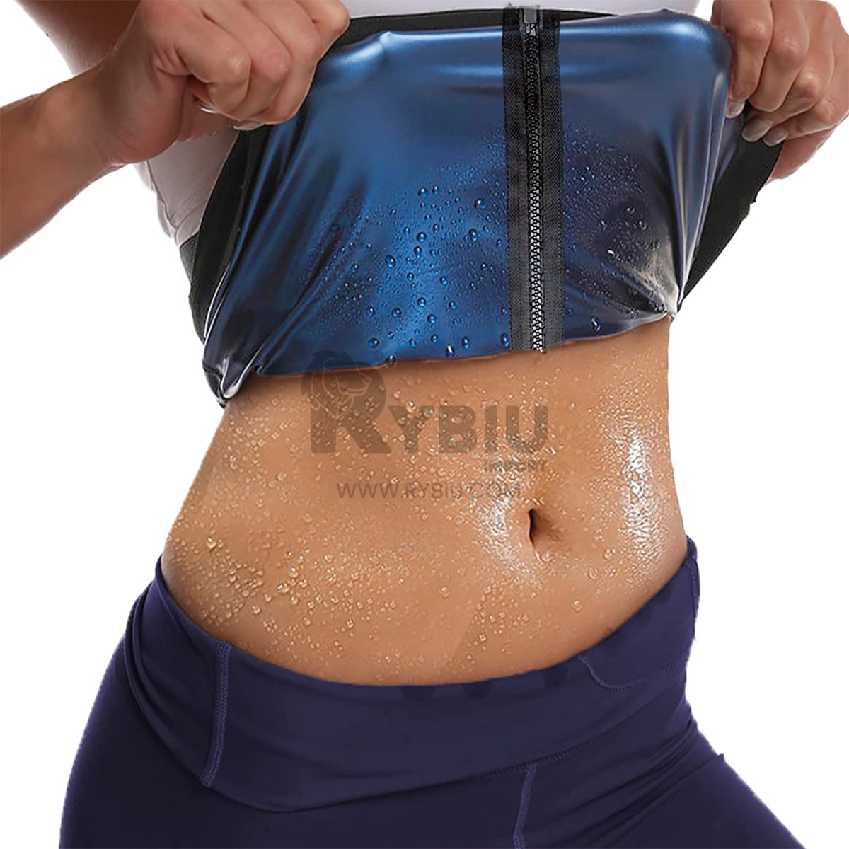 CHAQUETA MUJER RYBIU NEGRO DE30522 ENTRENAMIENTOS COMODO EN M + GIFT STICKERS - 2