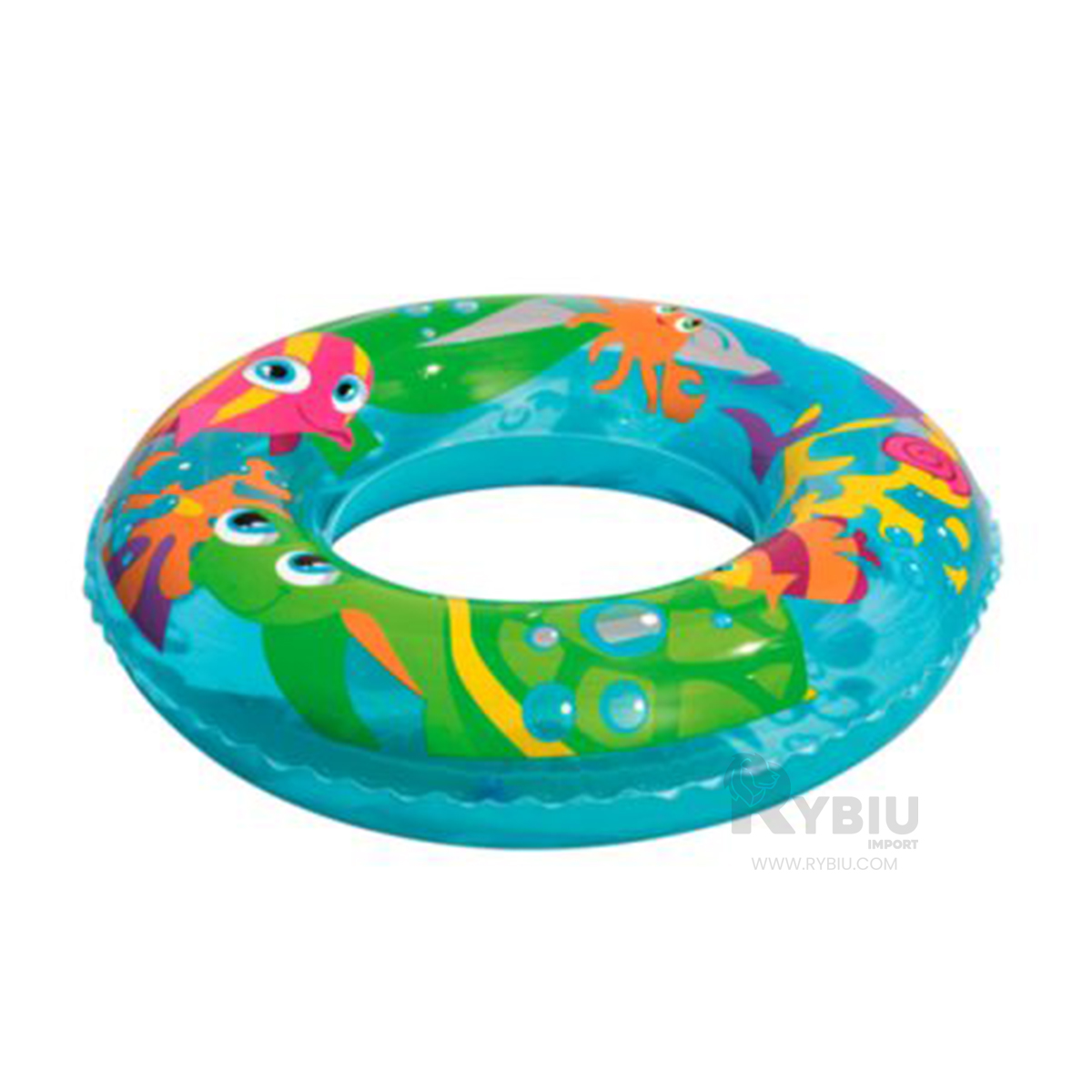 INFLABLE RYBIU GRAN CAPACIDAD CELESTE MOD.36013 + REGALO STICKERS - 4