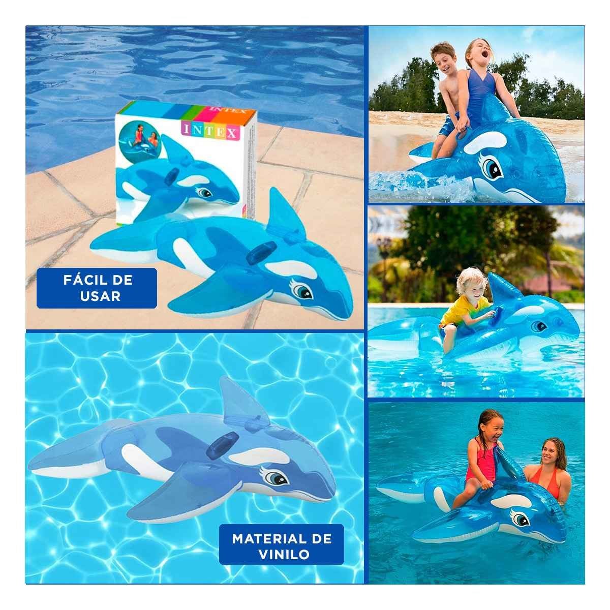 COLCHONETA INFANTIL BALLENA 58523NP COMODA Y PORTATIL PARA NINOS Y+LIGAS REGALO - 5