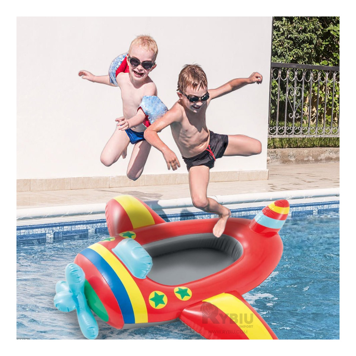 INFLABLE LIVIANO DE NIÑOS EN ROJO 59380NP Y+GIFT MINIAGENDA - 1