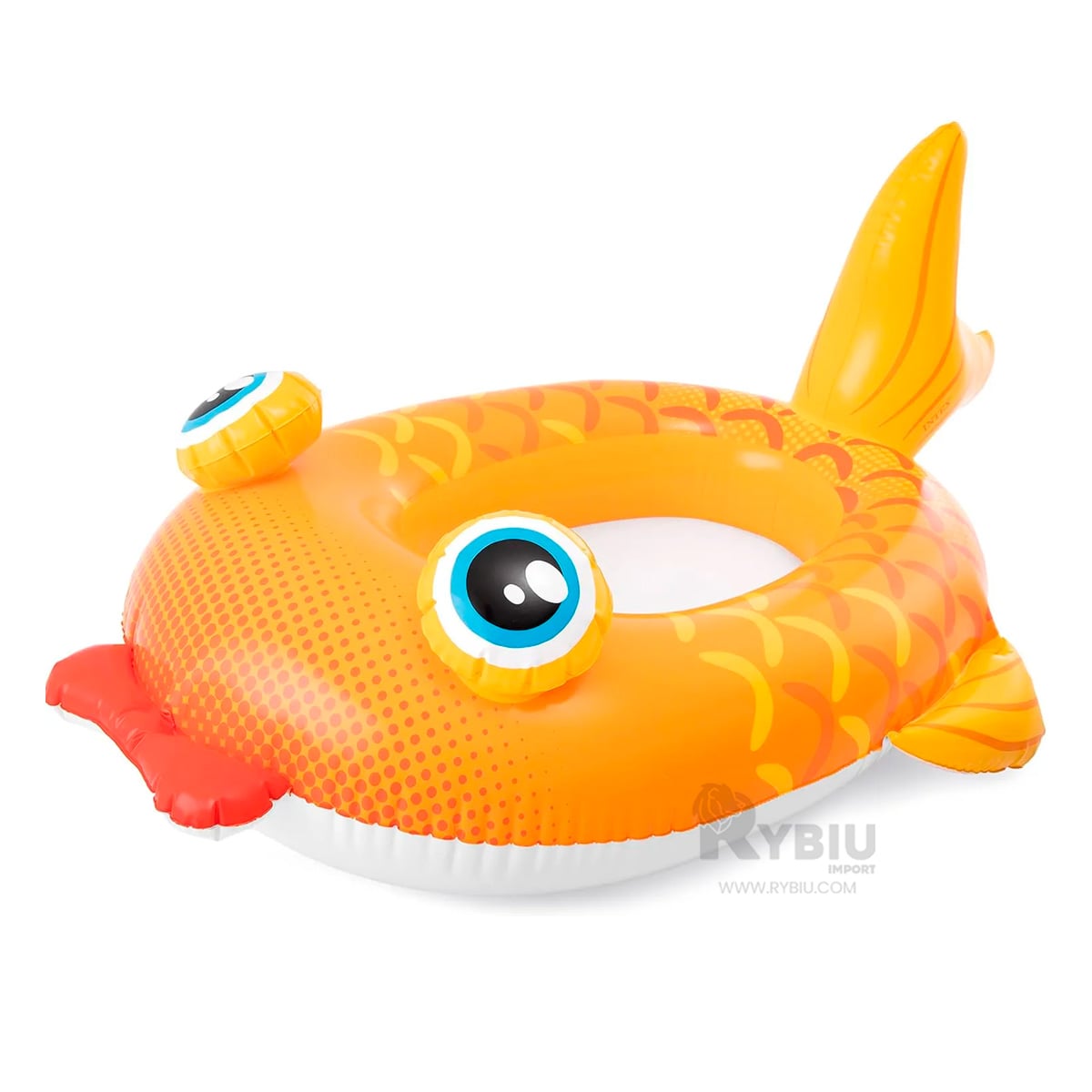 INFLABLE DISEÑO ANIMAL EN AMARILLO 59380NP Y+REGALO STICKERS - 4