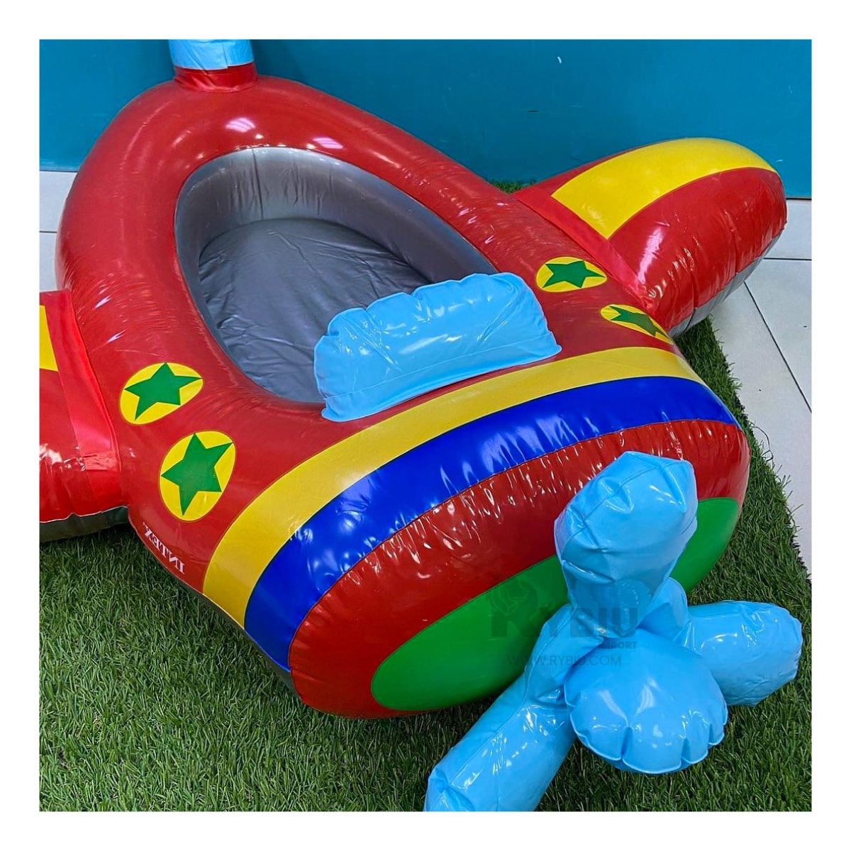 INFLABLE PARA PISCINA EN ROJO 59380NP
Y+GIFT STICKERS - 1