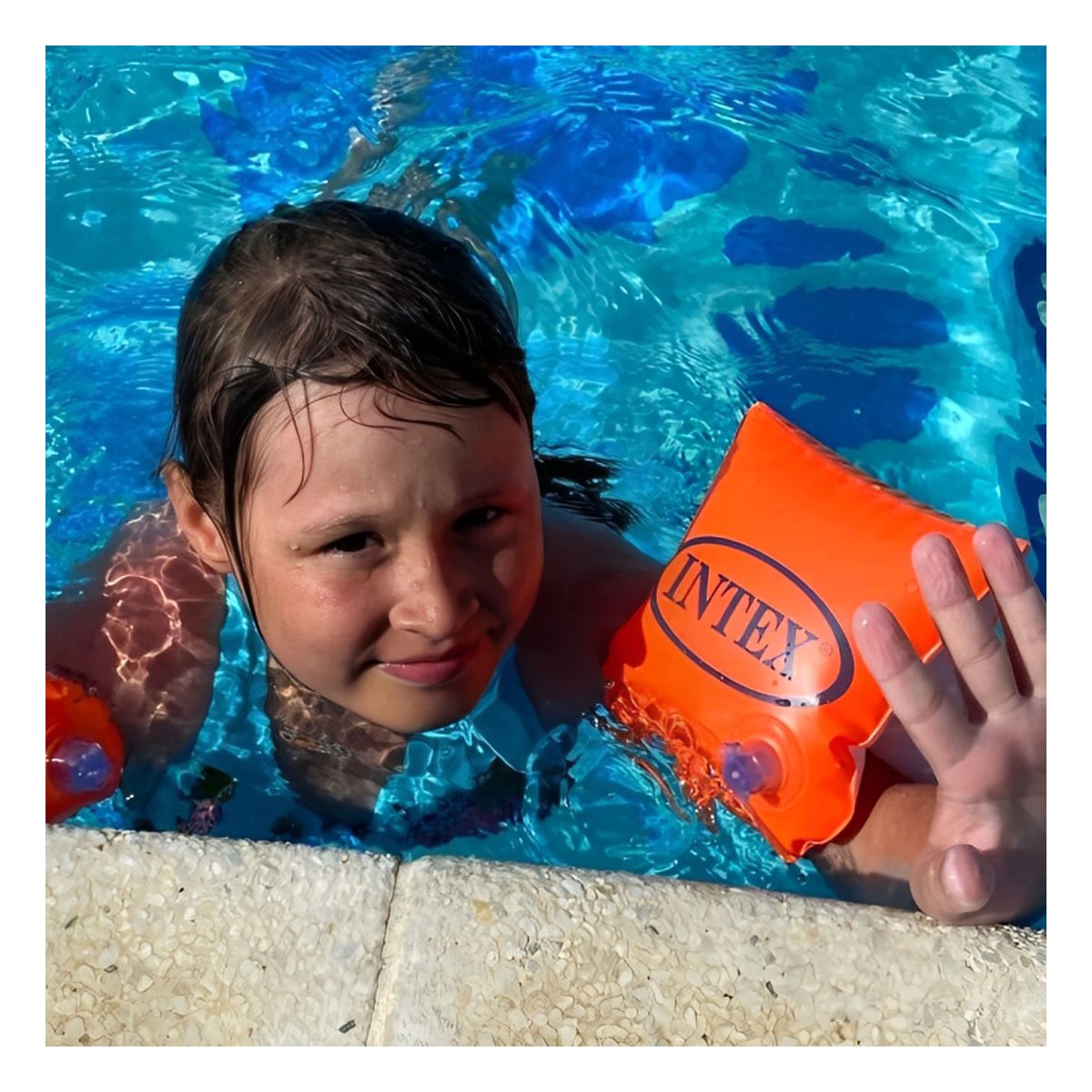 DISPOSITIVO DE BRAZO INFLABLE PARA NIÑOS EN PISCINA 23 X 15 CM Y+LIGAS REGALO - 2