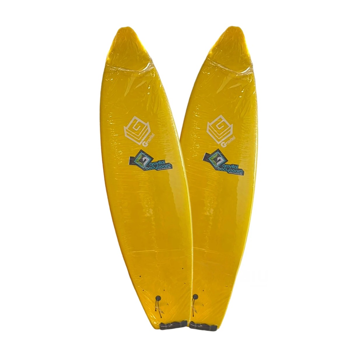 TABLERO RYBIU ST-7 AMARILLO SURFEAR UTIL 7' + BANDERITAS ADHESIVAS - 2