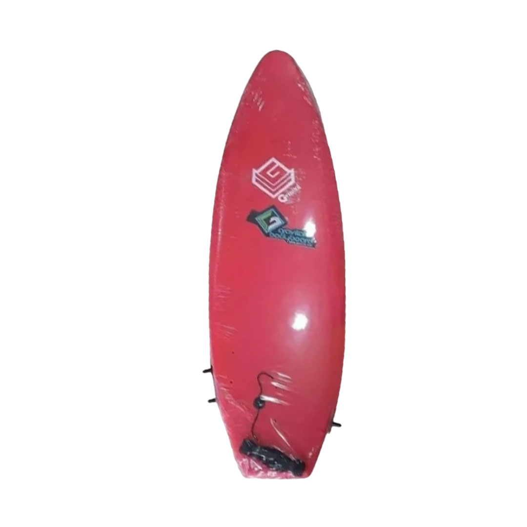 TABLERO RYBIU ST-7 ROJO SURFEAR UTIL 7' + BANDERITAS ADHESIVAS - 2