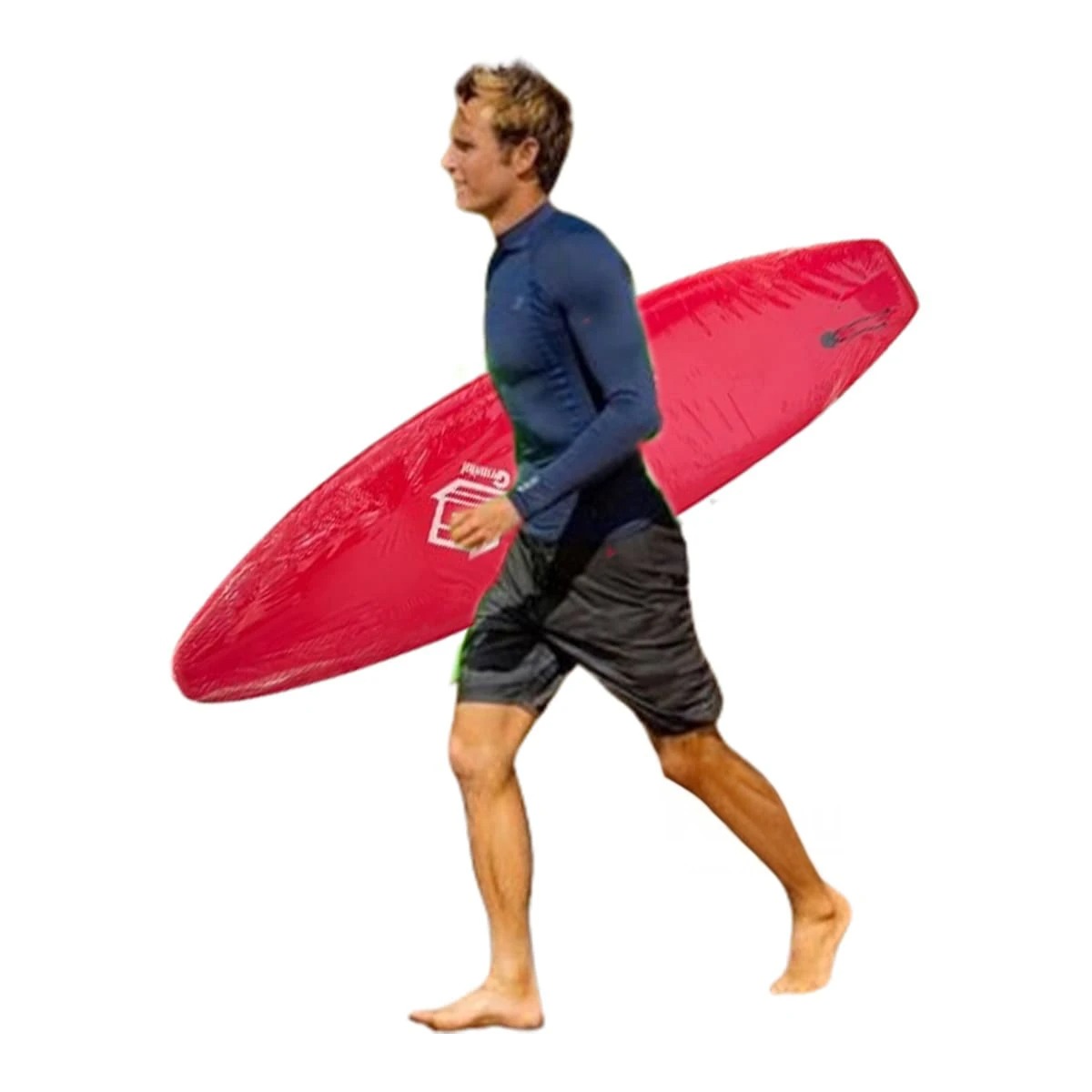 LONGBOARD RYBIU ST-6 ROJO AERODINAMICO 6 PIES + GIFT MINIAGENDA - 2