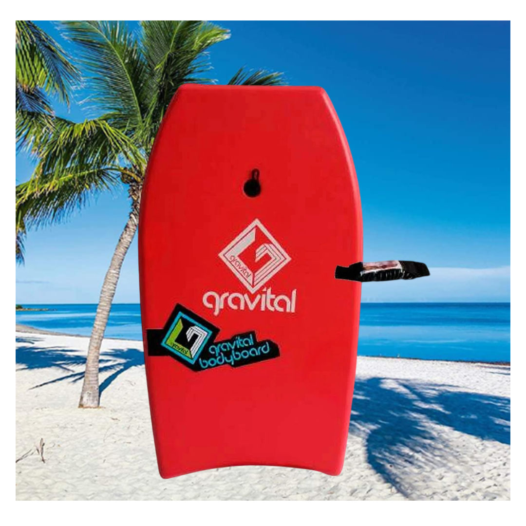ACCESORIO PISCINA RYBIU GR-33 ROJO BODY SURF MODERNO OLAS + GIFT MINIAGENDA - 1