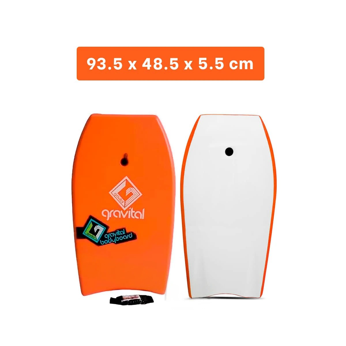 BODY SURF PARA OLAS EN ANARANJADO 37'' Y+GIFT MINIAGENDA - 5