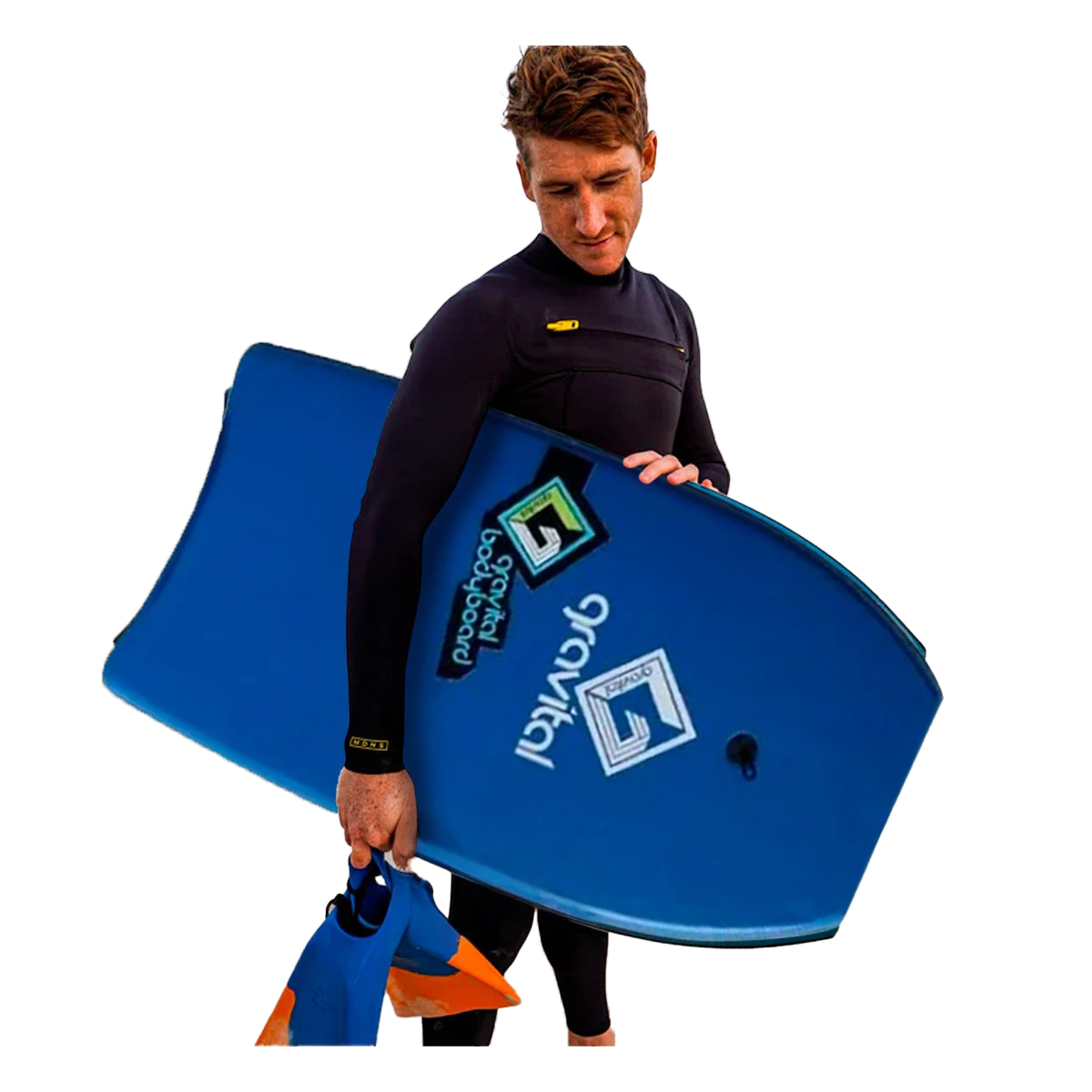 PLANCHA RYBIU GR-33 AZUL ACUATICA + BANDERITAS ADHESIVAS - 2