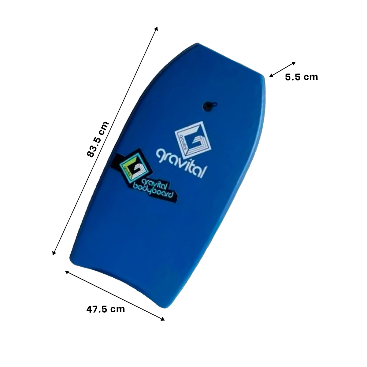 PLANCHA RYBIU GR-33 AZUL ACUATICA + BANDERITAS ADHESIVAS - 5