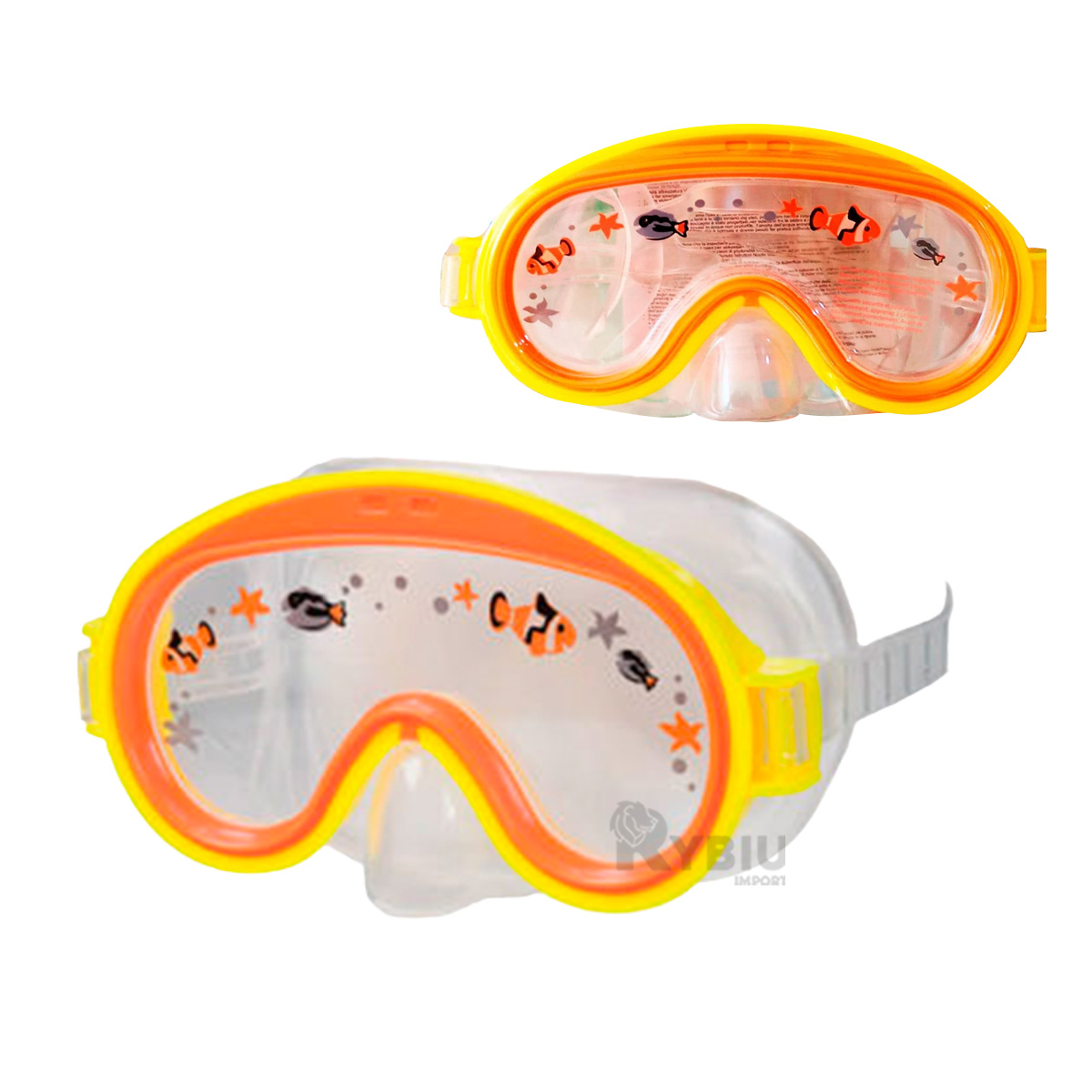 ANTEOJOS RYBIU VE31886 NARANJA DEPORTE + BANDERITAS ADHESIVAS - 1