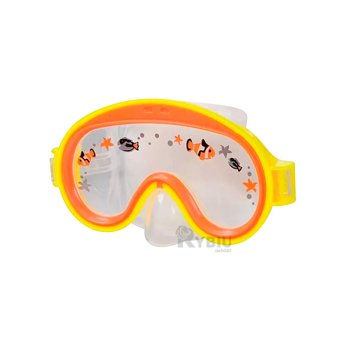 ANTEOJOS RYBIU VE31886 NARANJA CON DISEÑO + REGALO LIGAS PEINAR - 4