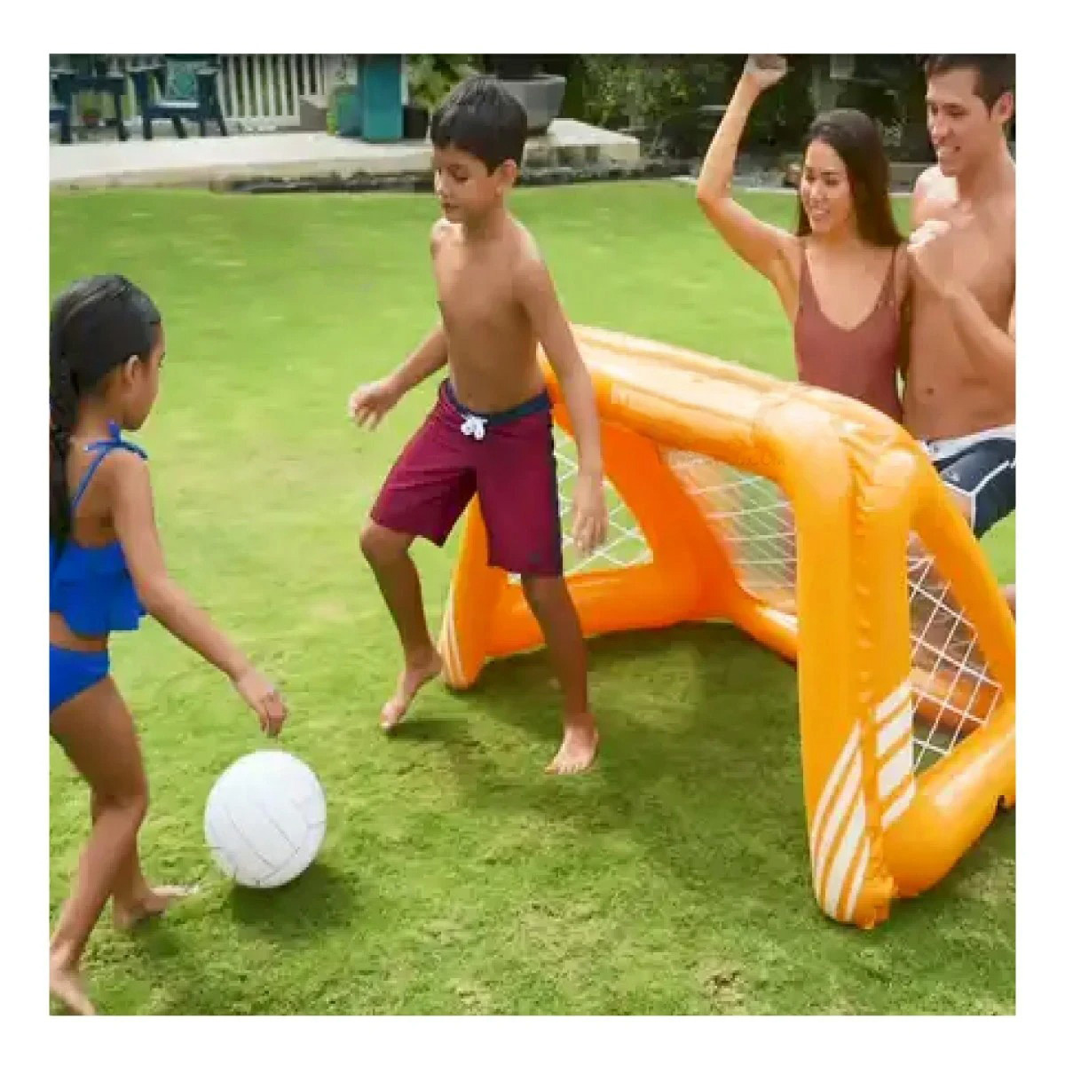 PORTERIA PARA NAVEGAR ARENA EN NARANJA Y+GIFT STICKERS - 1