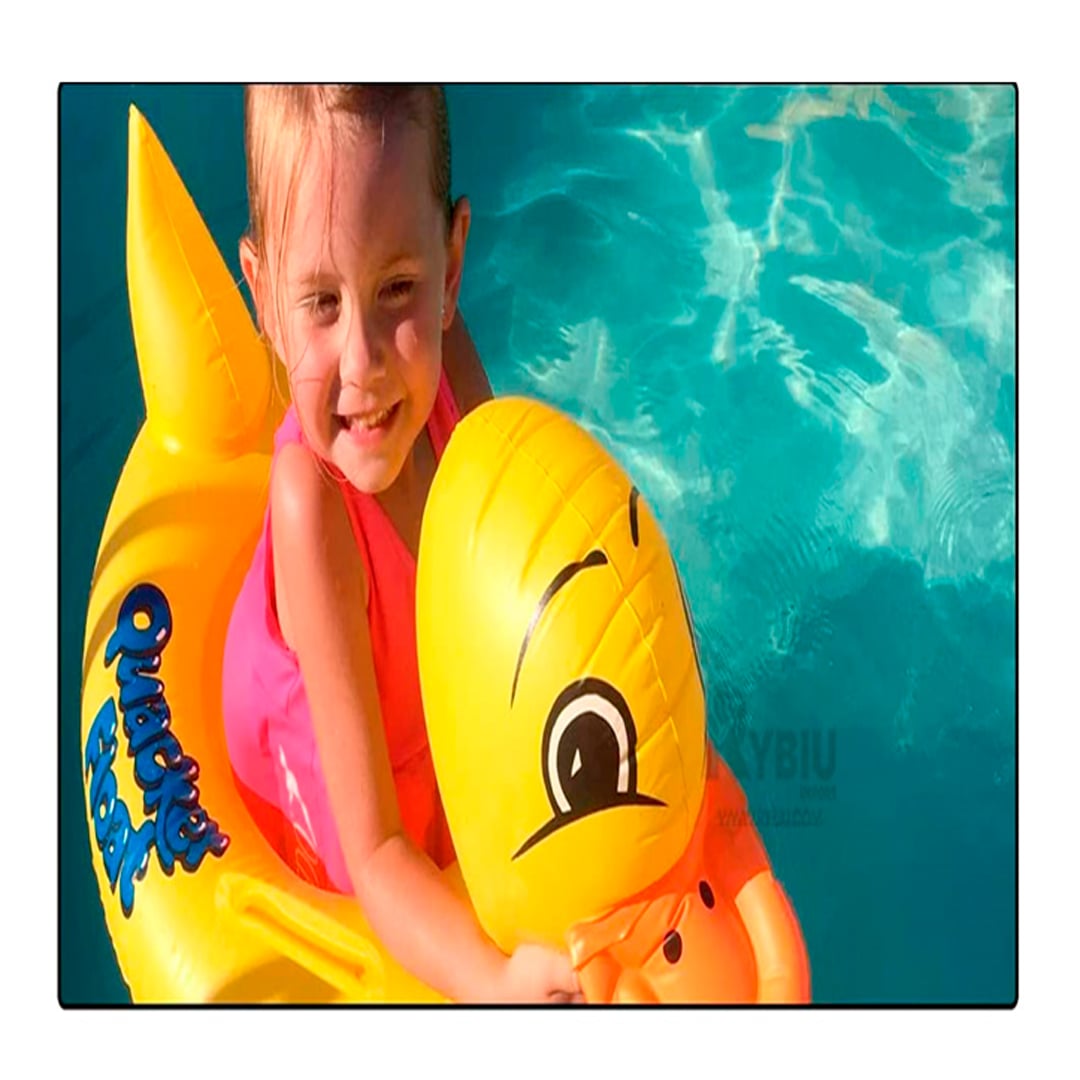 INFLABLE TIPO BOTE DE PATO Y+ENVOLTORIO DE REGALO - 1