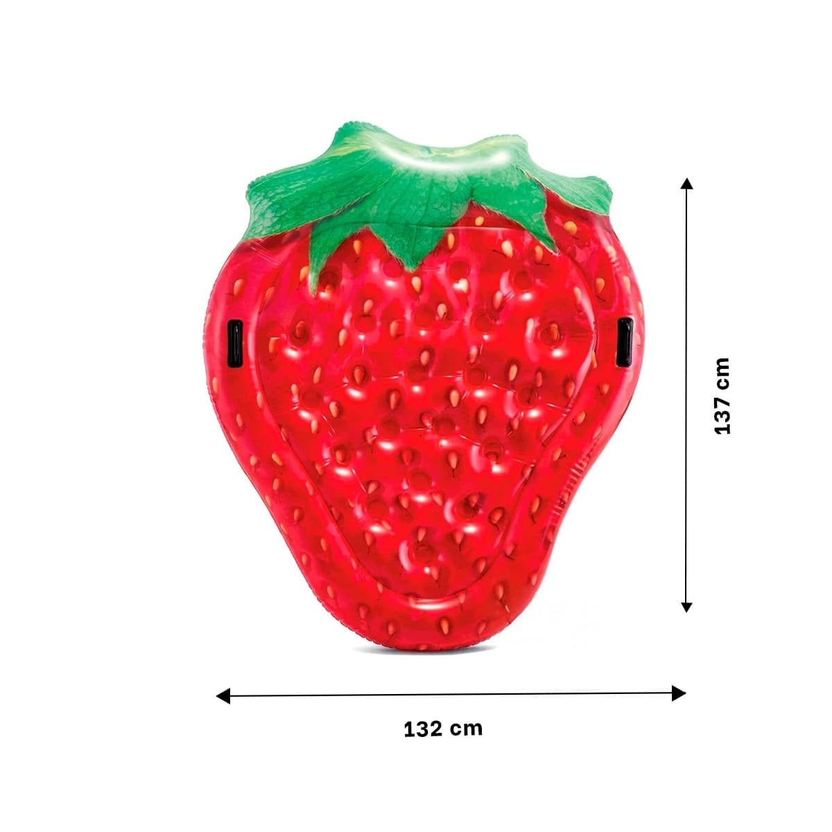 FLOTADOR INFANTIL ISLA DE FRESAS 137 X 132 CM LIGERO Y SEGURO Y+LIGAS REGALO - 4