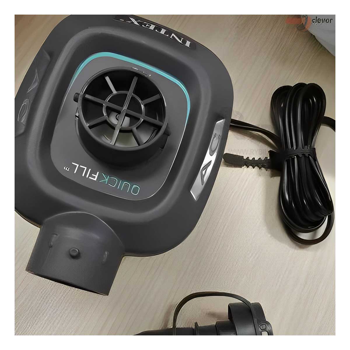 INFLADOR RYBIU 66640 FUNCIONAL ELECTRICO NEGRO + PAPEL REGALO - 4