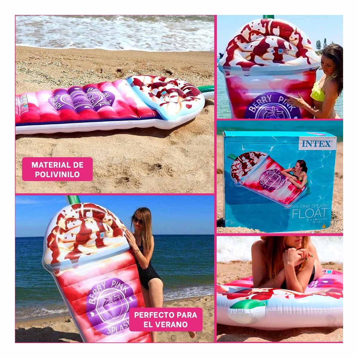 FLOTADOR FLOTANTE HELADO 198 X 107 CM PARA PISCINA Y+POST IT - 1