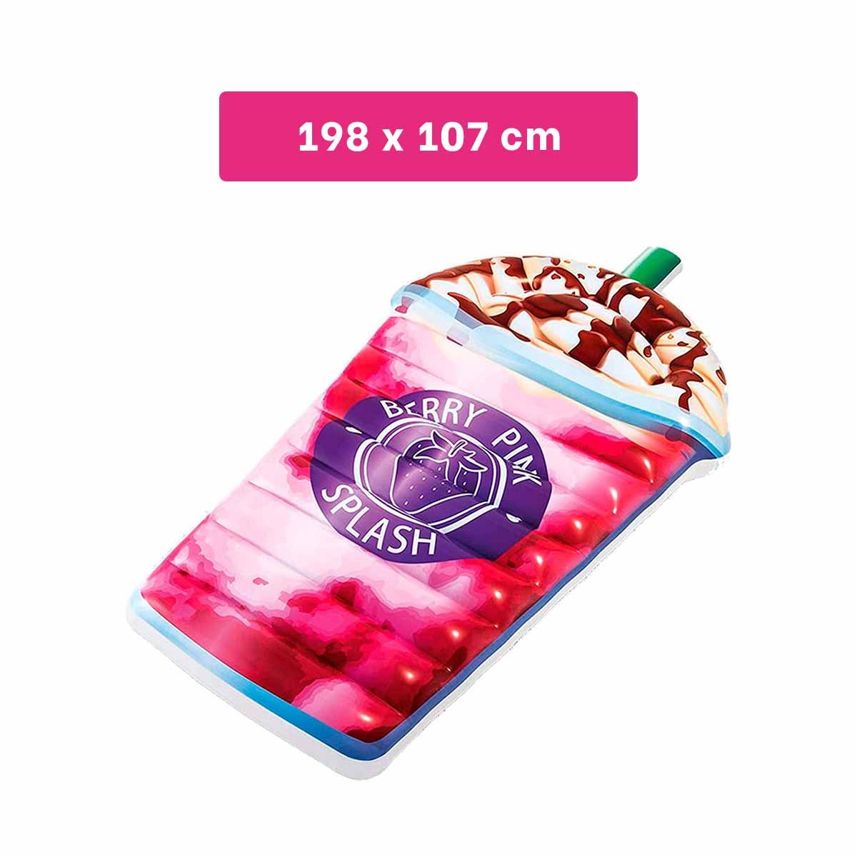 FLOTADOR INFLABLE HELADO 198 X 107 CM PARA JUEGOS EN AGUA Y+PAPEL REGALO - 4