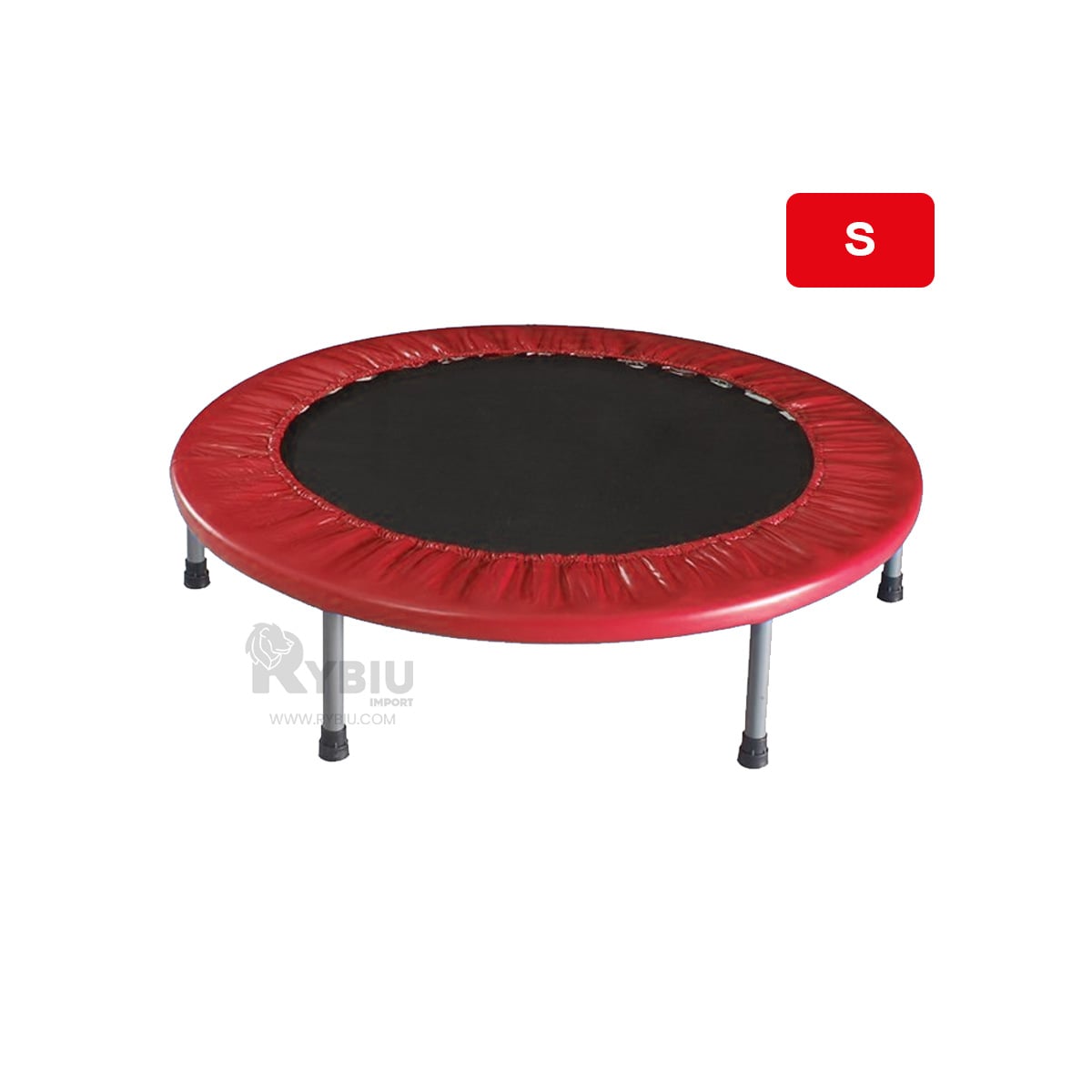 TRAMPOLÍN RYBIU W-224 23X90CM UTIL EN TALLA S ROJO + REGALO LIGAS PEINAR - 1