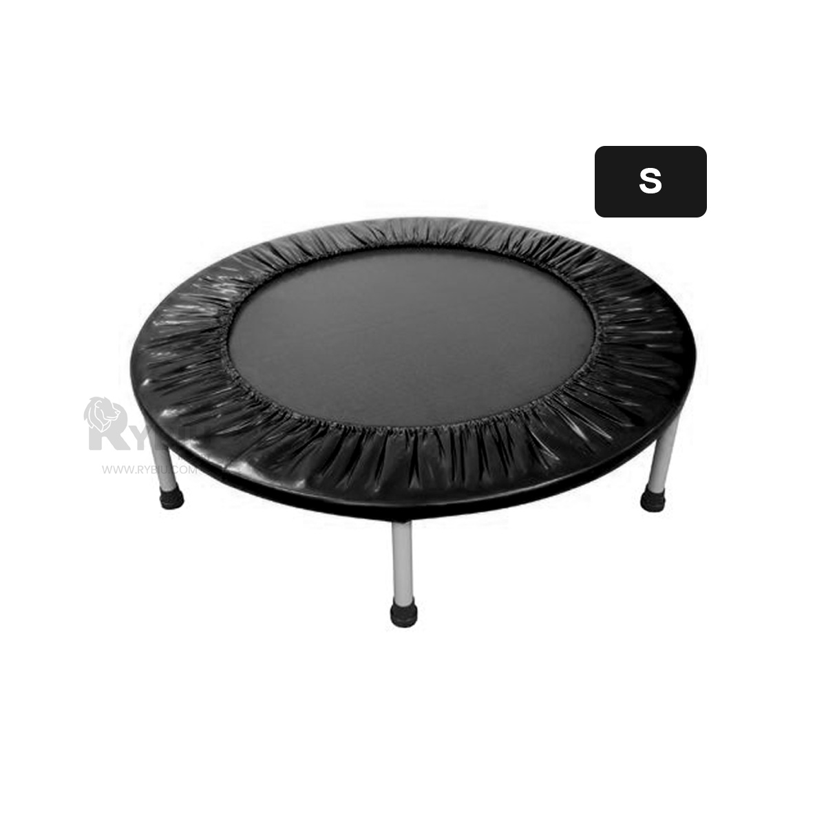 TRAMPOLÍN RYBIU DE30680 90X90 MODERNO TAMAÑO S NEGRO + REGALO AGENDITA - 2