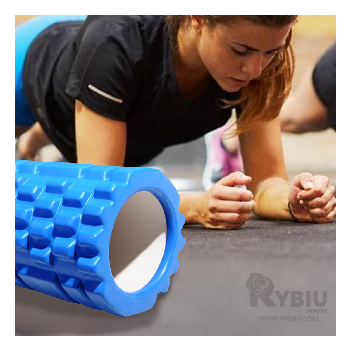 ROLLER RYBIU DE30645 COMPACTO Y UTIL CELESTE + PAPEL REGALO - 1