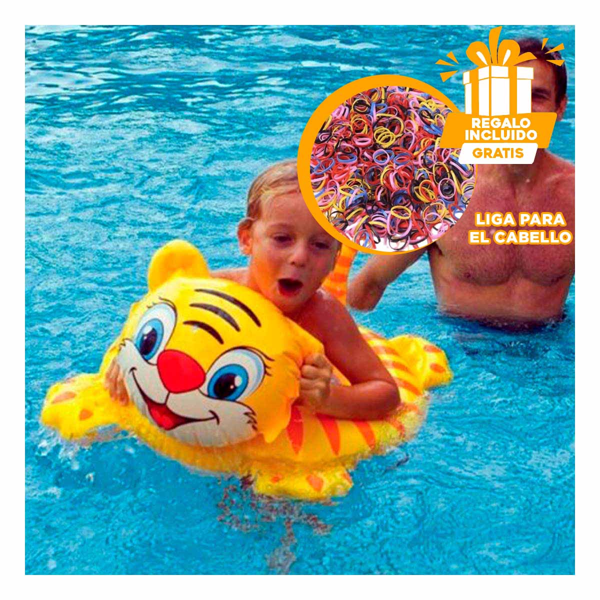 ARTICULO DE AGUA SUTIL DE TIGRE Y+REGALO LIGAS PARA PEINAR - 1