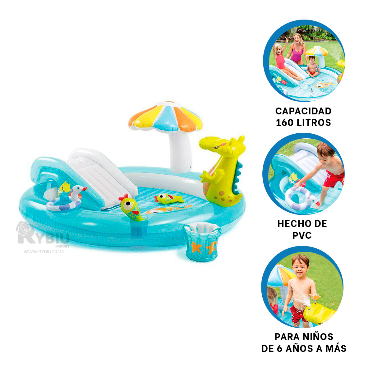 PISCINA JUVENIL INTERACTIVO Y PLACENTERO Y+REGALO AGENDITA - 1
