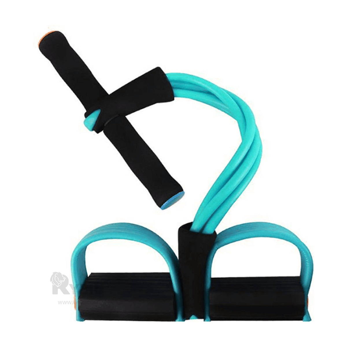 ELÁSTICO RYBIU DE30584 FIT CELESTE Y NEGRO + BANDERITAS ADHESIVAS - 1
