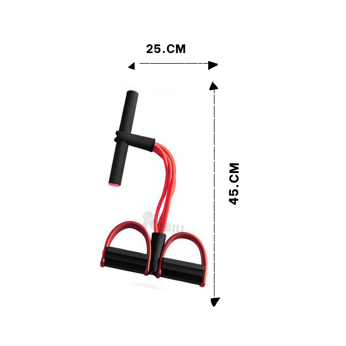 LIGA RYBIU DE30588 AJUSTABLE Y PRACTICA ROJO Y NEGRO + PAPEL REGALO - 5