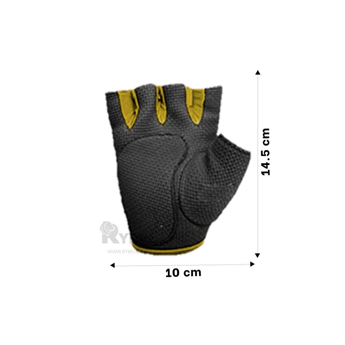 MITONES RYBIU DE30574 FITNESS AMARILLO + REGALO STICKERS - 5