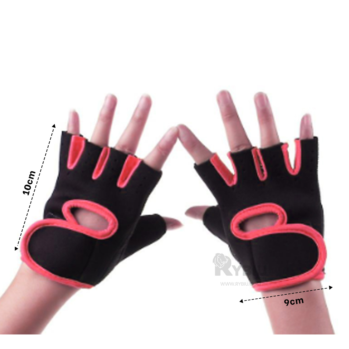 MITONES RYBIU DE30572 REALIZAR DEPORTES ROJO + REGALO AGENDITA - 5