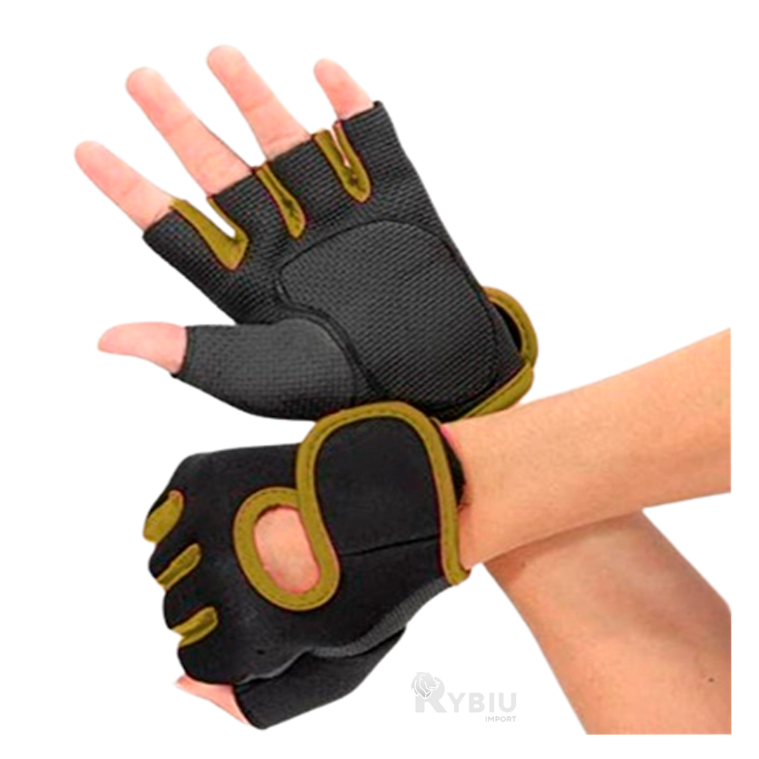 MITONES RYBIU DE30574 FITNESS AMARILLO + ENVOLTORIO REGALO - 1
