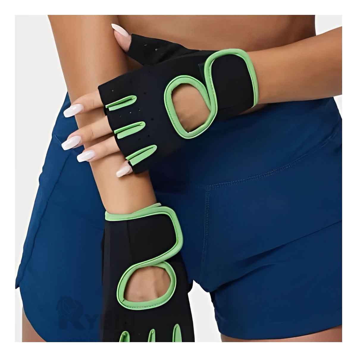 MITONES RYBIU DE30573 EJERCITARSE COMODOS VERDE + GIFT MINIAGENDA - 1