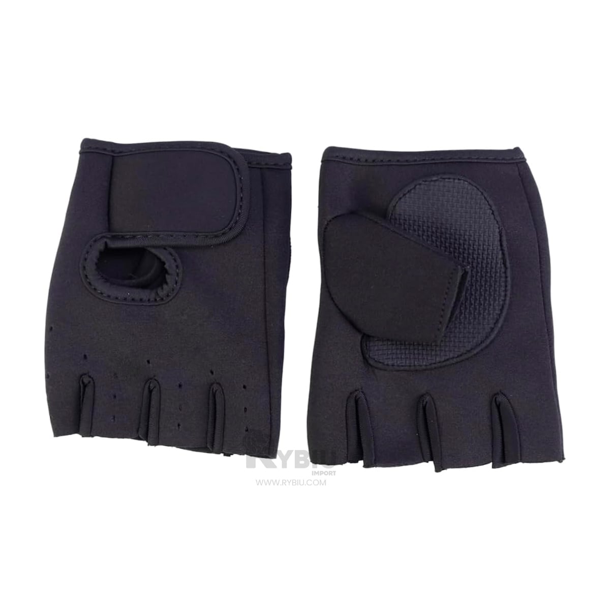 MITONES RYBIU DE30571 LEVANTAMIENTO DEPORTIVO NEGRO + GIFT STICKERS - 3