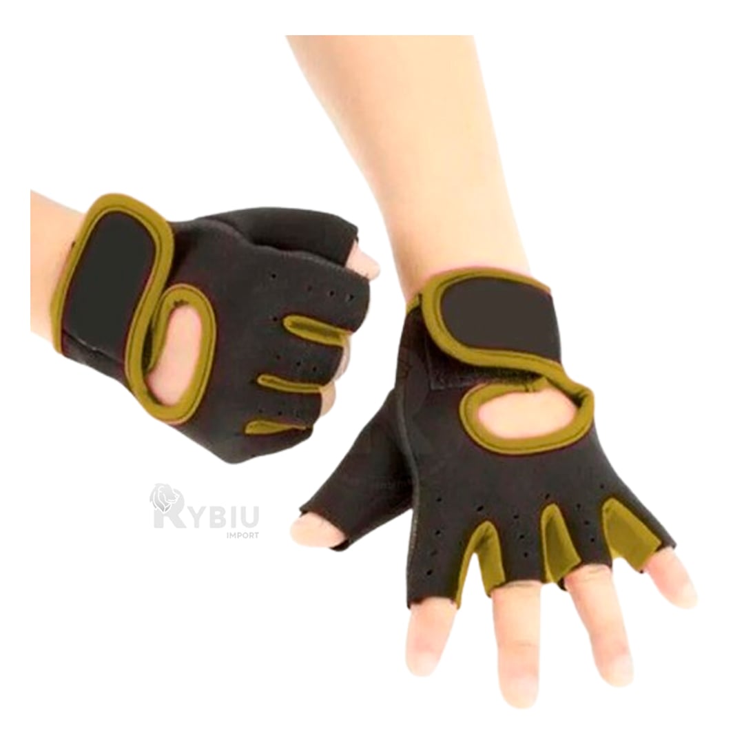 MITONES RYBIU DE30574 REALIZAR DEPORTES AMARILLO + REGALO AGENDITA - 1