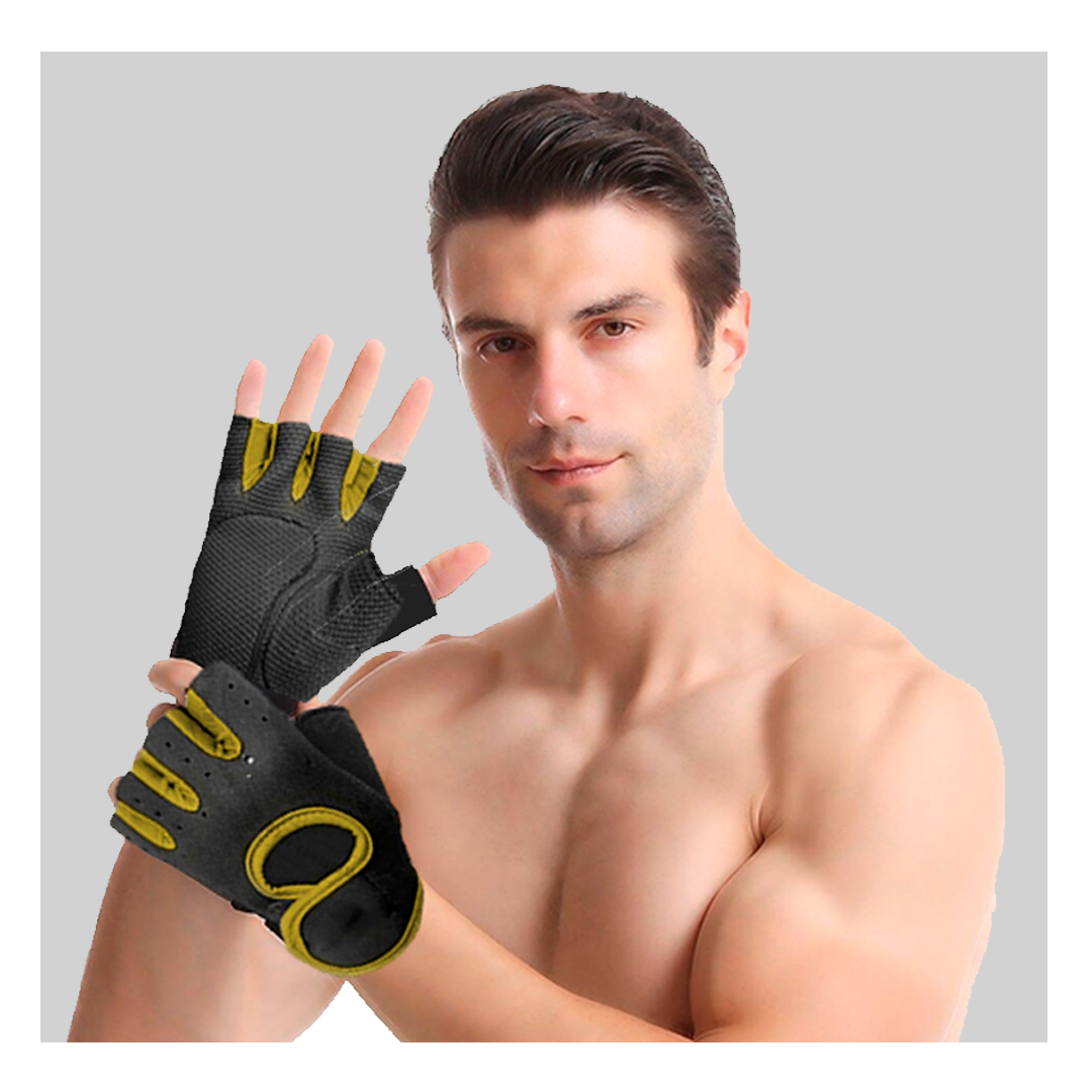 MITONES RYBIU DE30574 REALIZAR DEPORTES AMARILLO + REGALO AGENDITA - 2