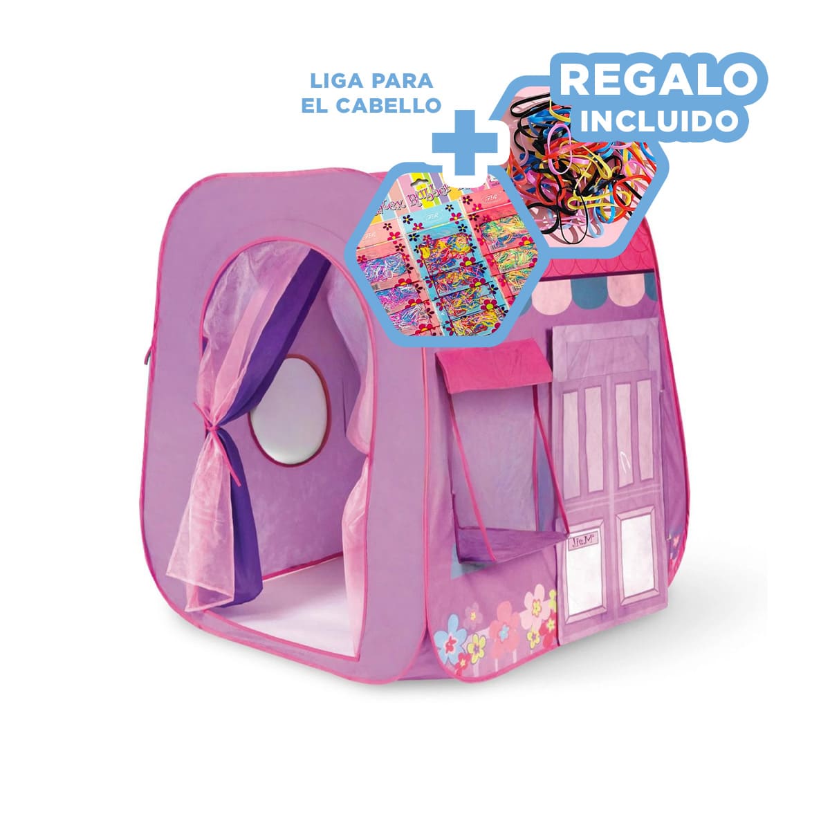 TIPI DE TIENDAS DE JUGUETE EN LIL Y+REGALO LIGAS PARA PEINAR - 1