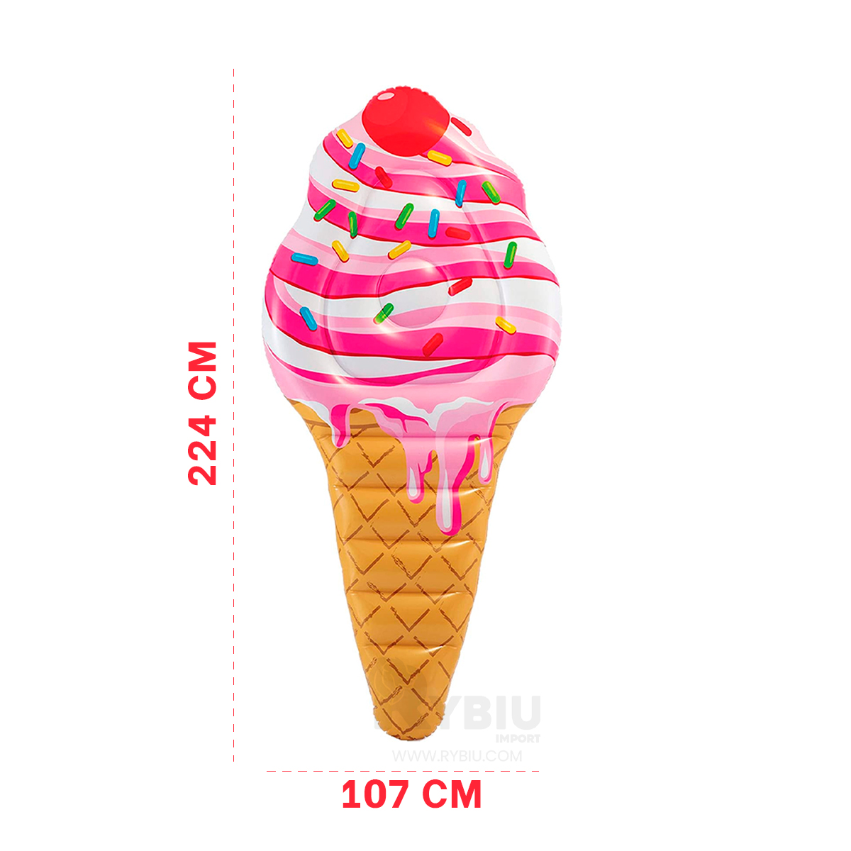 SALVAVIDAS DIDACTICODE HELADO 107X224CM Y+REGALO STICKERS - 5
