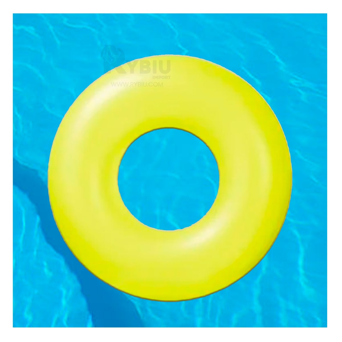 INFLABLE DE DISEÑO 91CM EN AMARILLO NEON Y+REGALO AGENDITA - 3