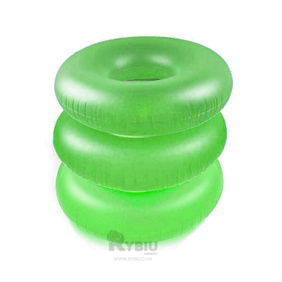 INFLABLE FACIL DE INFLAR 91CM VERDE NEON Y+GIFT MINIAGENDA - 4