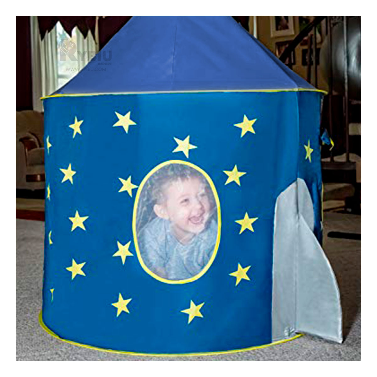 CARPA DE POLESTEROL EN COLOR AZUL Y+GIFT MINIAGENDA - 2