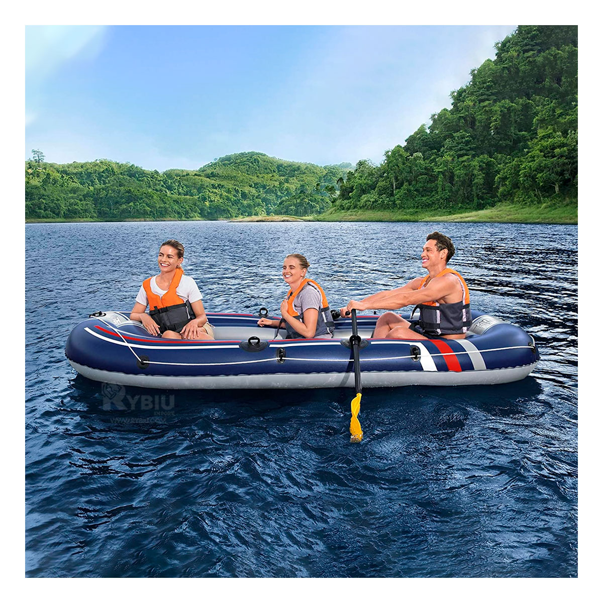 INFLABLE RYBIU VE31877 FACIL ARMAR + REGALO STICKERS - 1