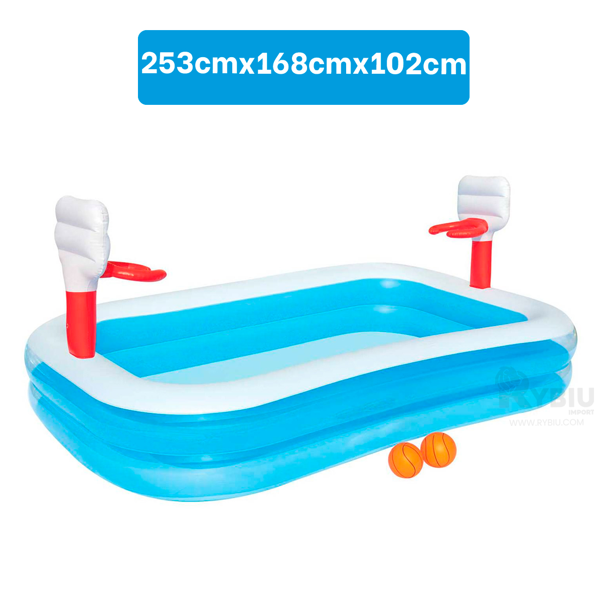 INFLABLE CON FACIL ARMADO MULTICOLOR Y+REGALO AGENDITA - 5