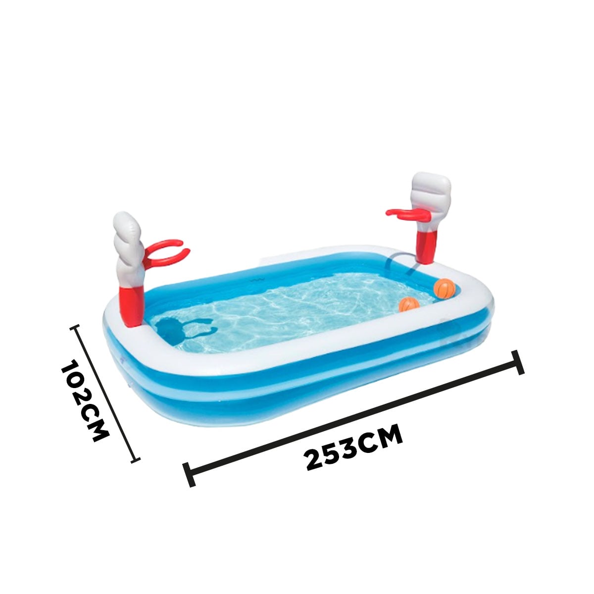 INFLABLE PARA JUGAR EN MULTICOLOR Y+ENVOLTORIO DE REGALO - 5