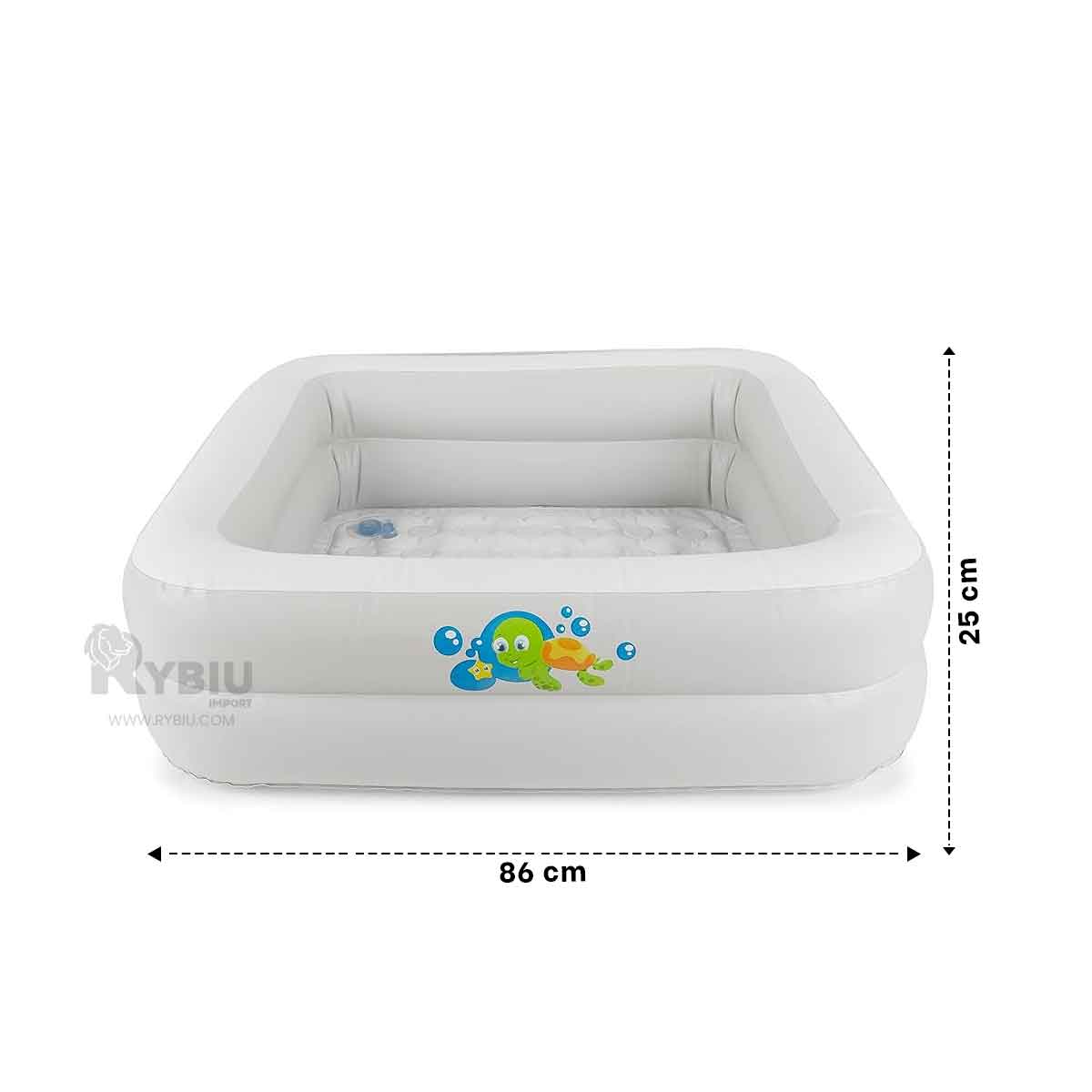 PILETA ACOLCHADA PARA NIÑOS Y+REGALO LIGAS PARA PEINAR - 5
