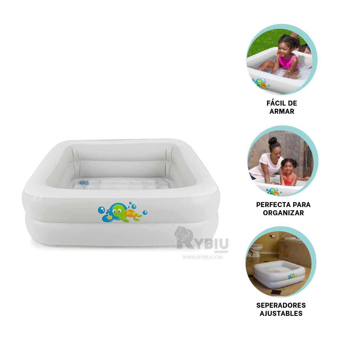 PISCINA PARA RELAJACION TOTAL EN LA PLAYA Y+PAPEL DE REGALO - 2