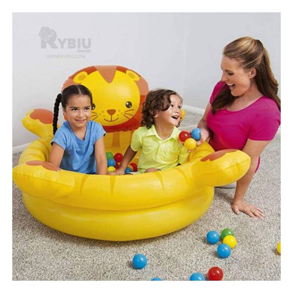 ALBERCA COMODA Y VERSATIL DE NIÑOS EN LEON Y+REGALO STICKERS - 3