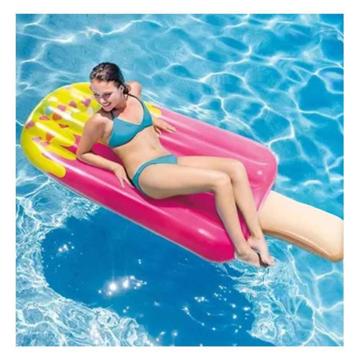 FLOTANTE INFLABLE LIGERO PALETA PINK PARA NIÑOS Y+LIGAS REGALO - 1