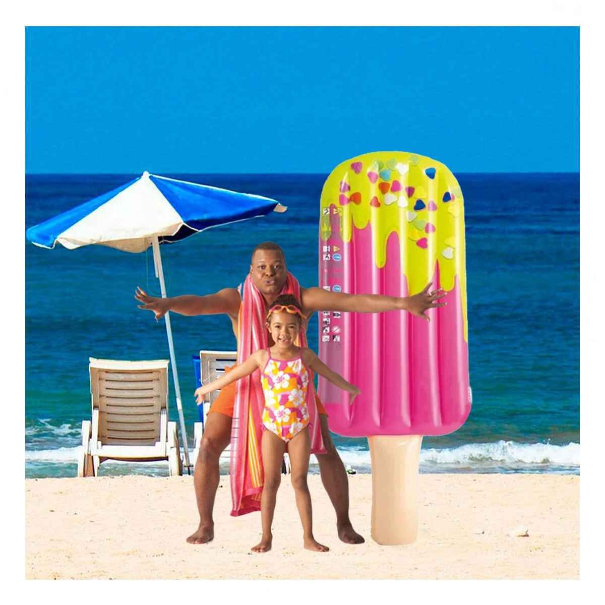FLOTANTE INFLABLE LIGERO PALETA PINK PARA NIÑOS Y+LIGAS REGALO - 2