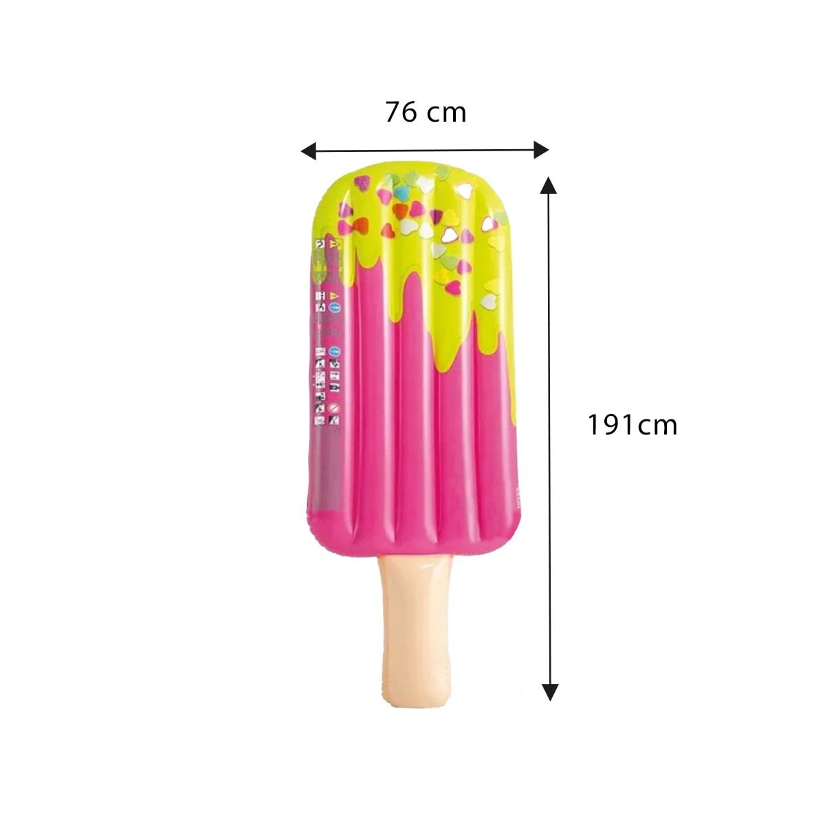 FLOTANTE INFLABLE LIGERO PALETA PINK PARA NIÑOS Y+LIGAS REGALO - 4